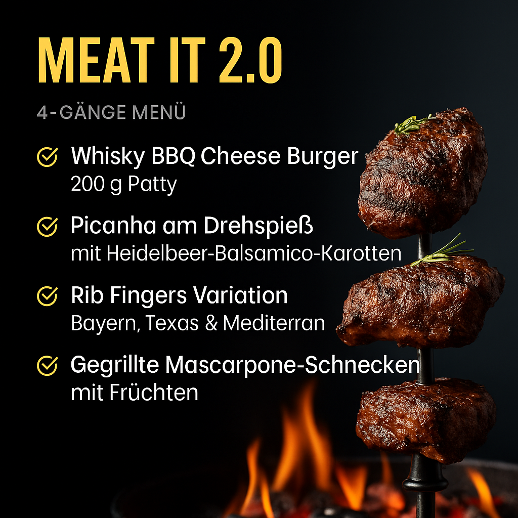 Meat IT 2.0 Grill-Menü