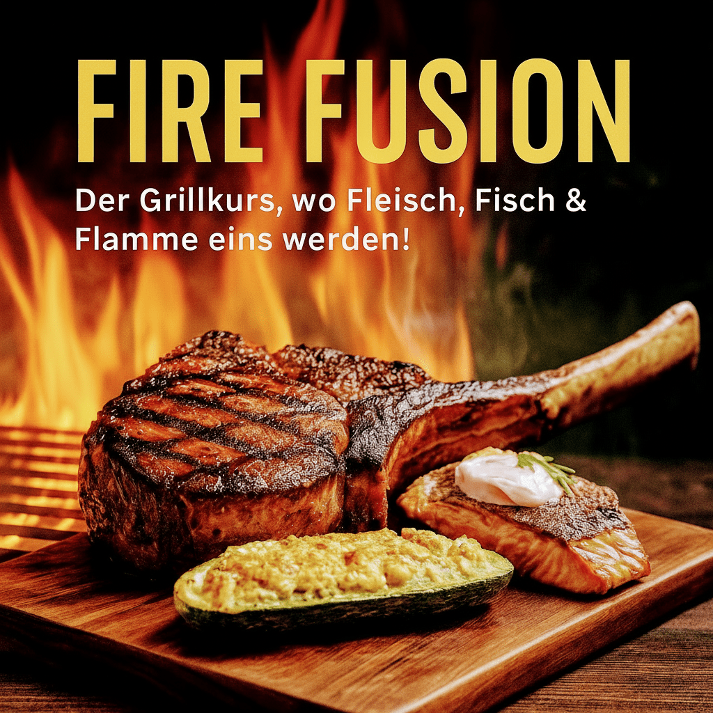 Grillkurs: Fire Fusion 🥩 - BBQ - Rescher