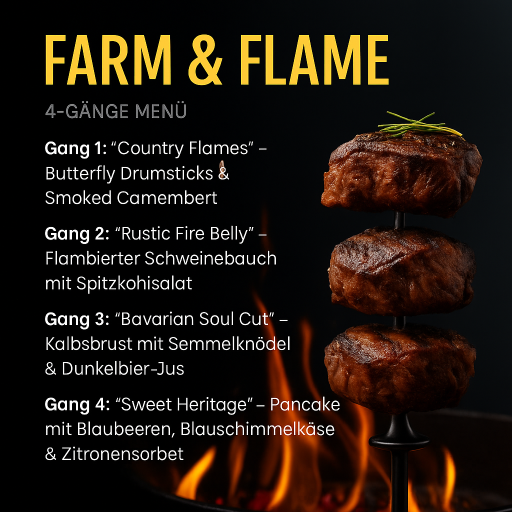 Grillkurs: Farm & Flame 🔥 - BBQ-Rescher