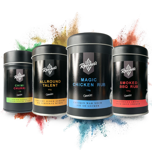 BBQ Rescher Gewürz Set - BBQ-Rescher